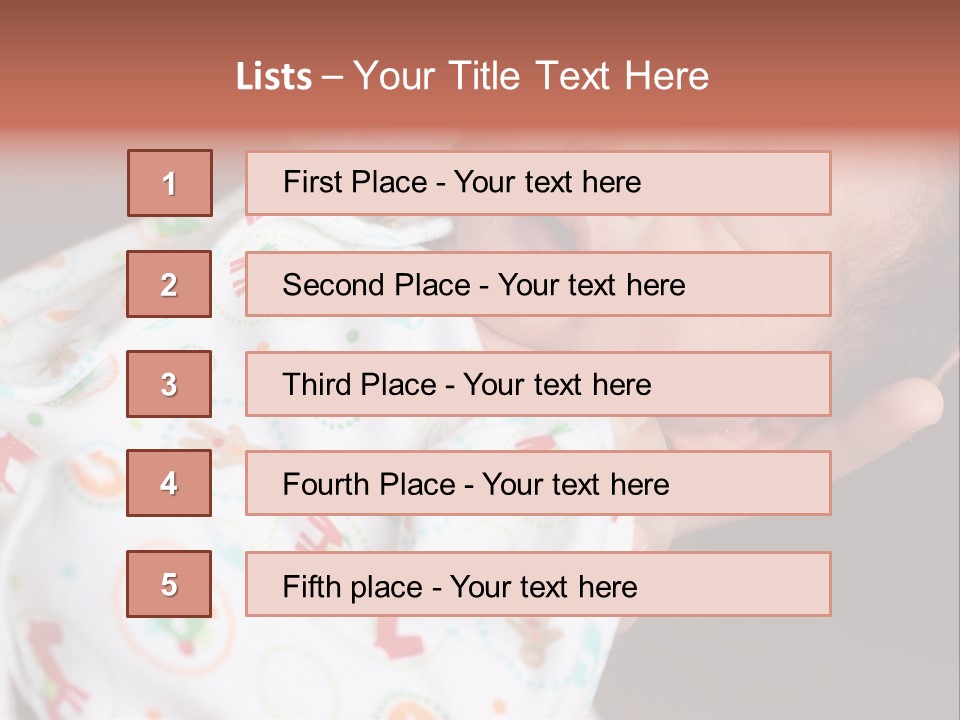 Greeting Design Celebration PowerPoint Template