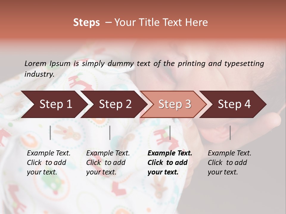 Greeting Design Celebration PowerPoint Template