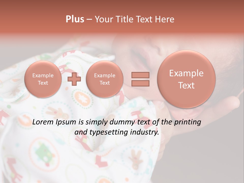 Greeting Design Celebration PowerPoint Template