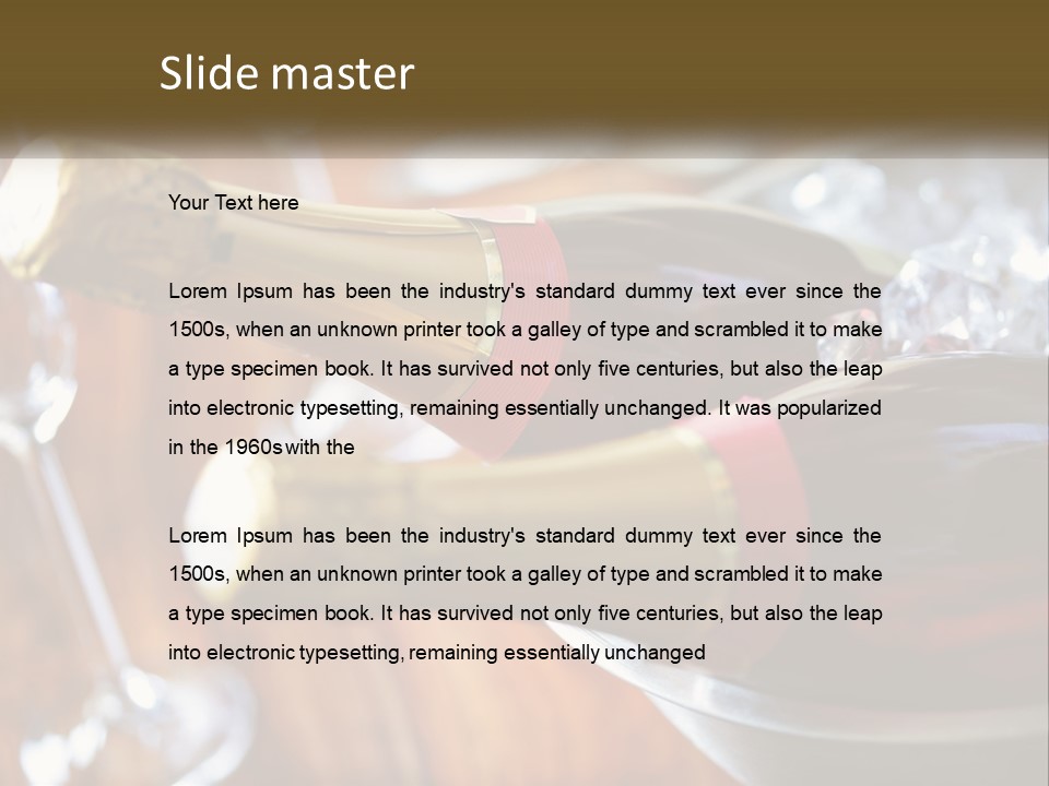 Balloon Decor Element PowerPoint Template