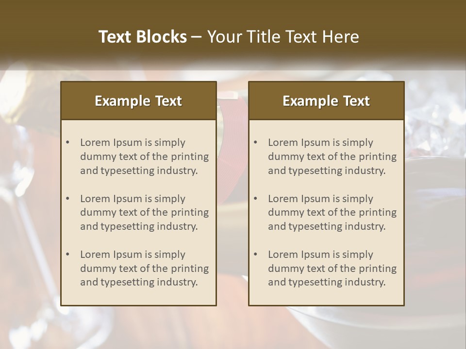 Balloon Decor Element PowerPoint Template