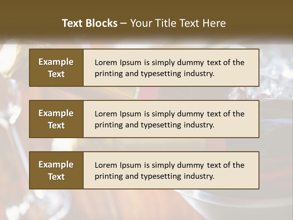 Balloon Decor Element PowerPoint Template