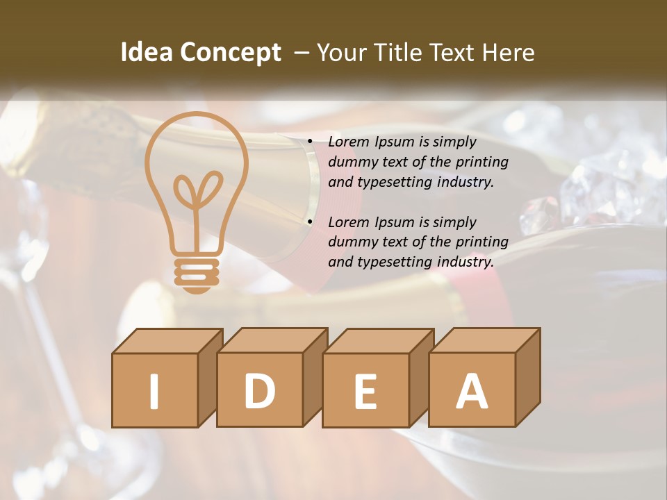 Balloon Decor Element PowerPoint Template