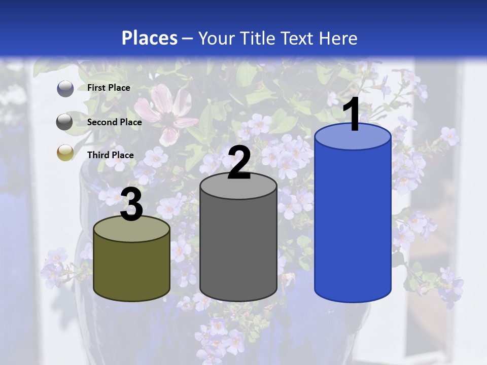 Sweet Flower Stamp PowerPoint Template