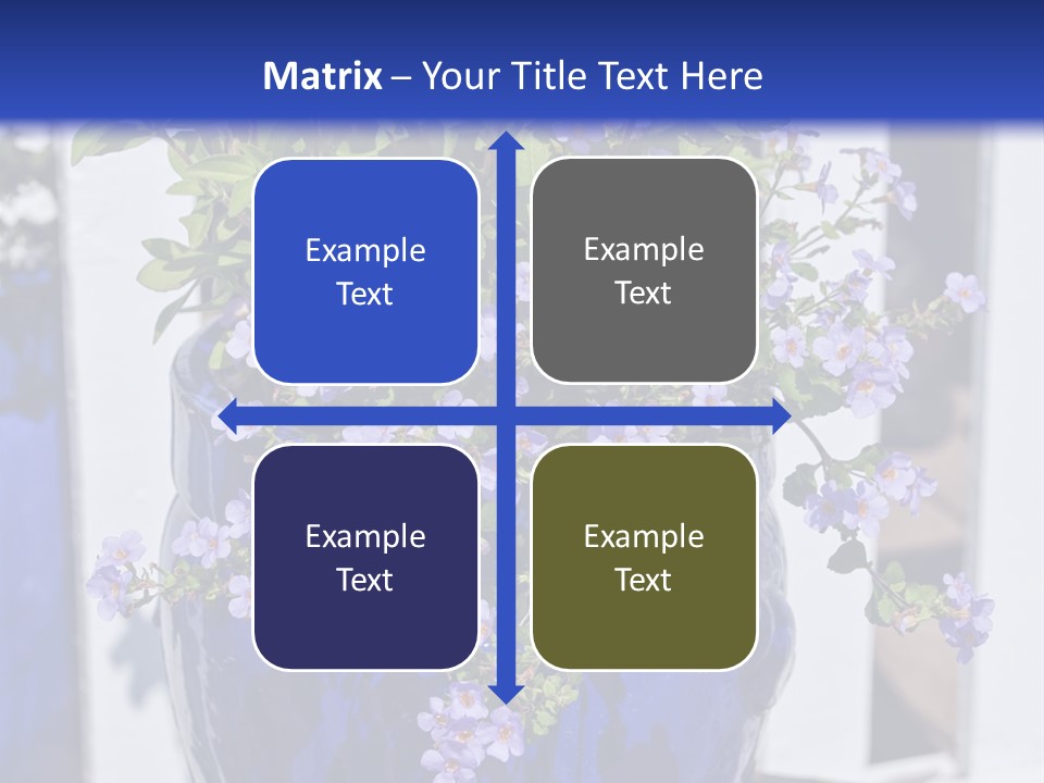 Sweet Flower Stamp PowerPoint Template