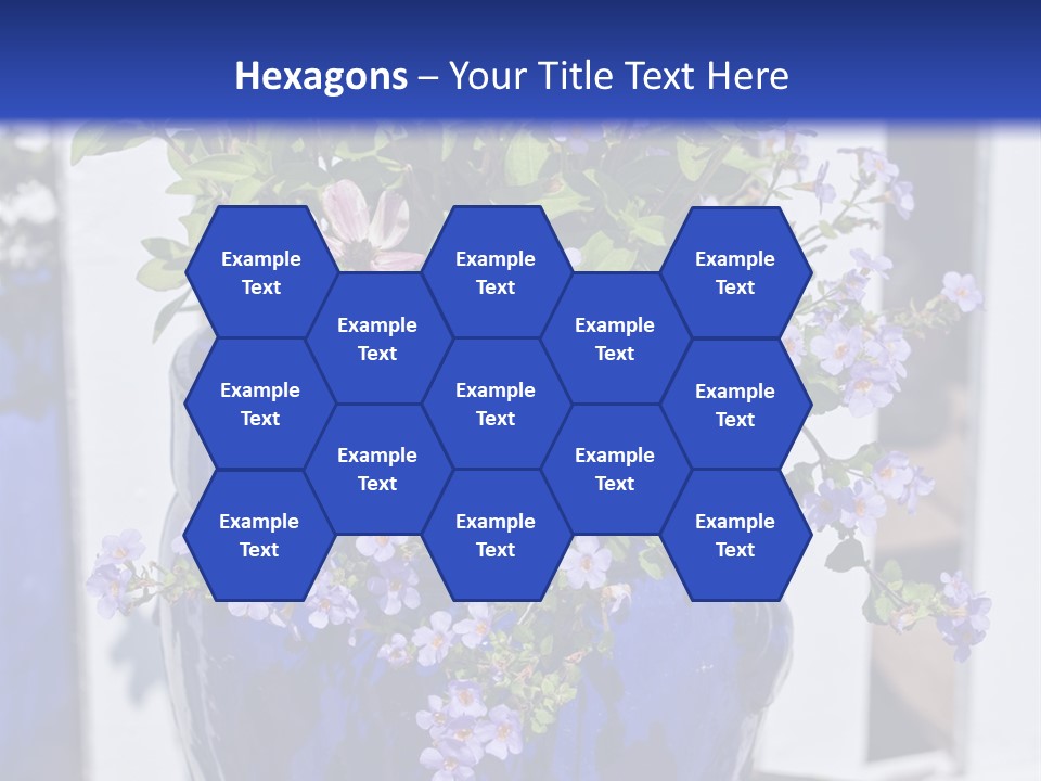 Sweet Flower Stamp PowerPoint Template