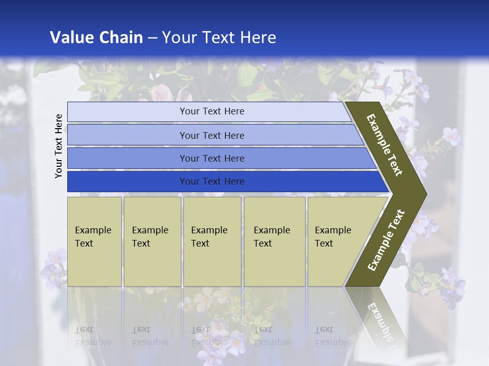 Sweet Flower Stamp PowerPoint Template