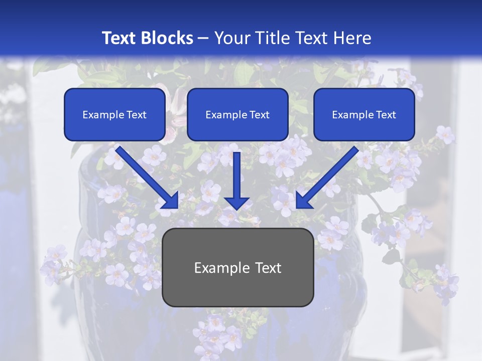 Sweet Flower Stamp PowerPoint Template