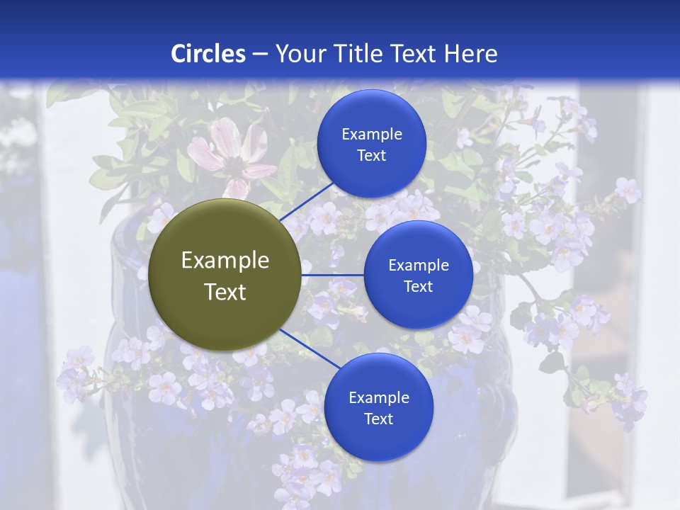 Sweet Flower Stamp PowerPoint Template