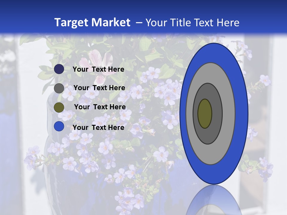 Sweet Flower Stamp PowerPoint Template