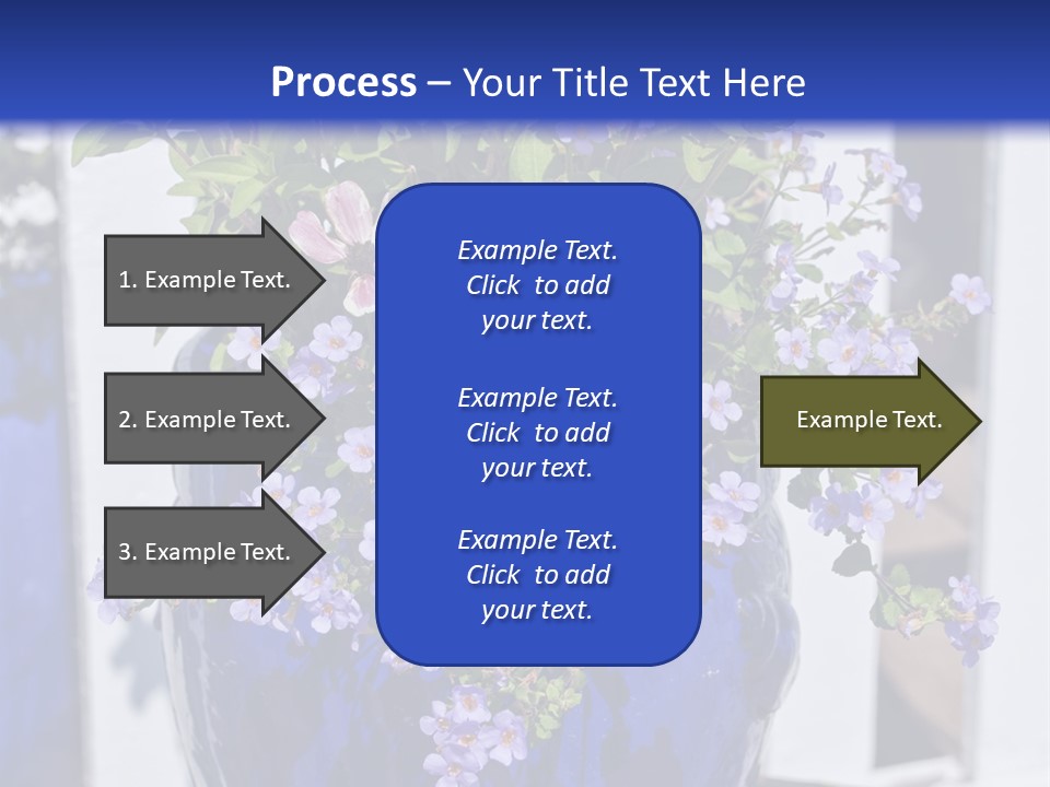 Sweet Flower Stamp PowerPoint Template
