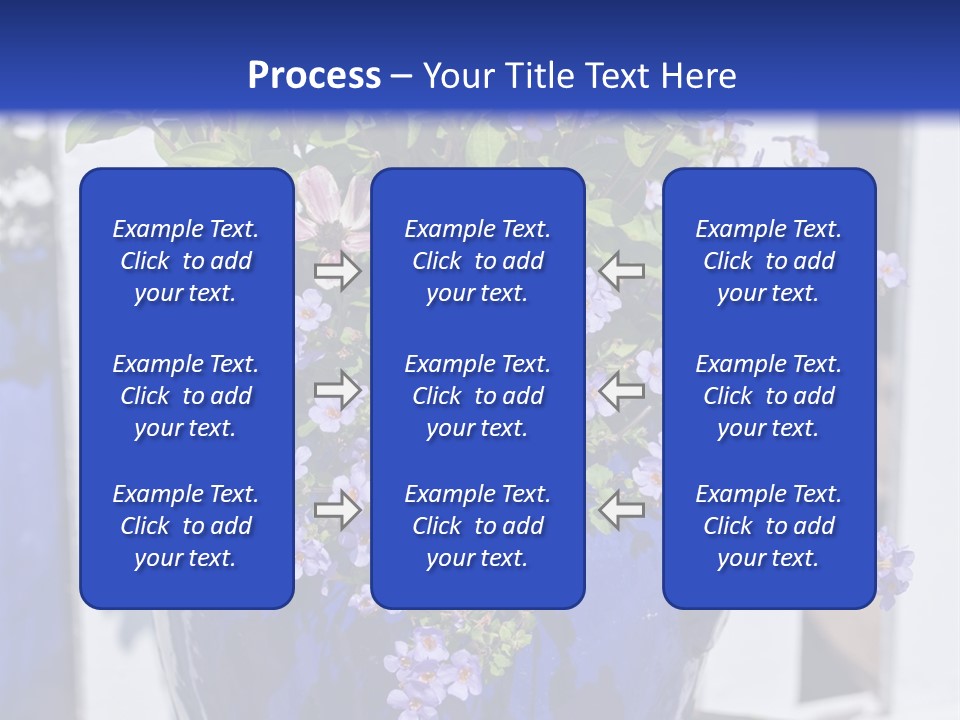 Sweet Flower Stamp PowerPoint Template