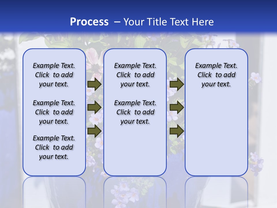 Sweet Flower Stamp PowerPoint Template