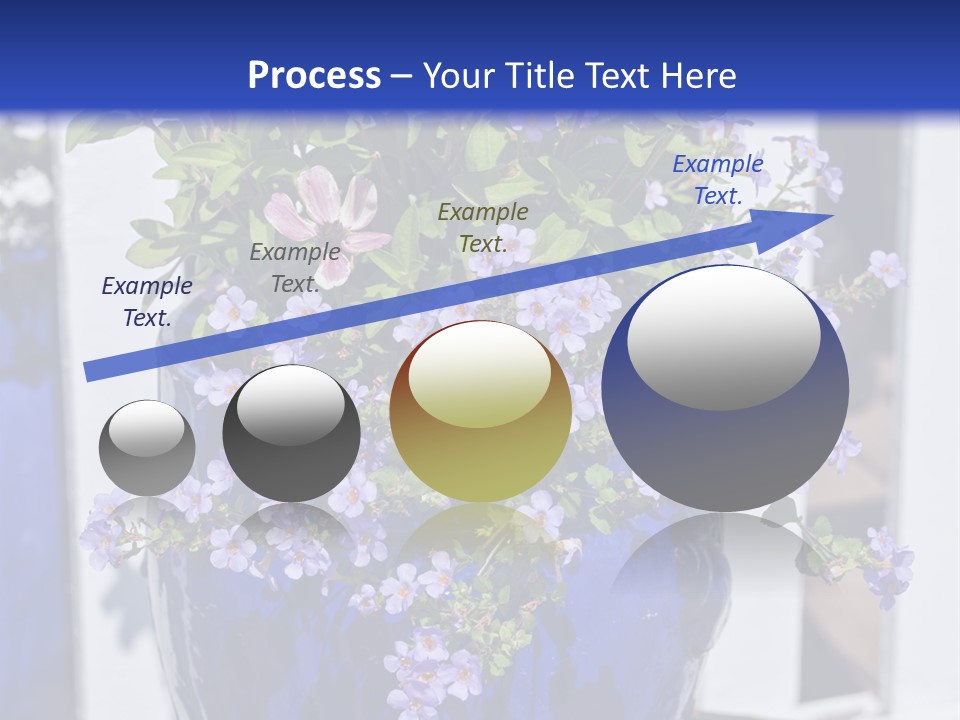 Sweet Flower Stamp PowerPoint Template