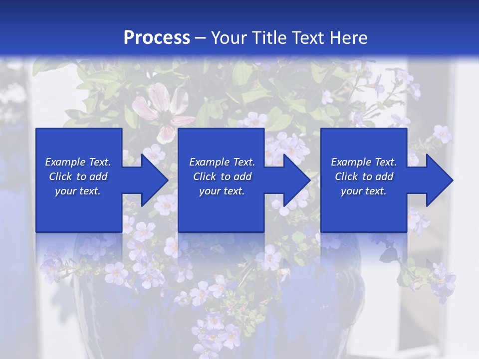 Sweet Flower Stamp PowerPoint Template
