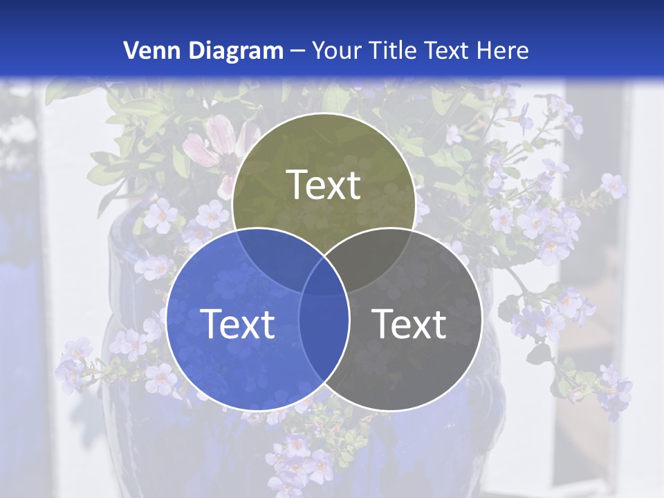 Sweet Flower Stamp PowerPoint Template