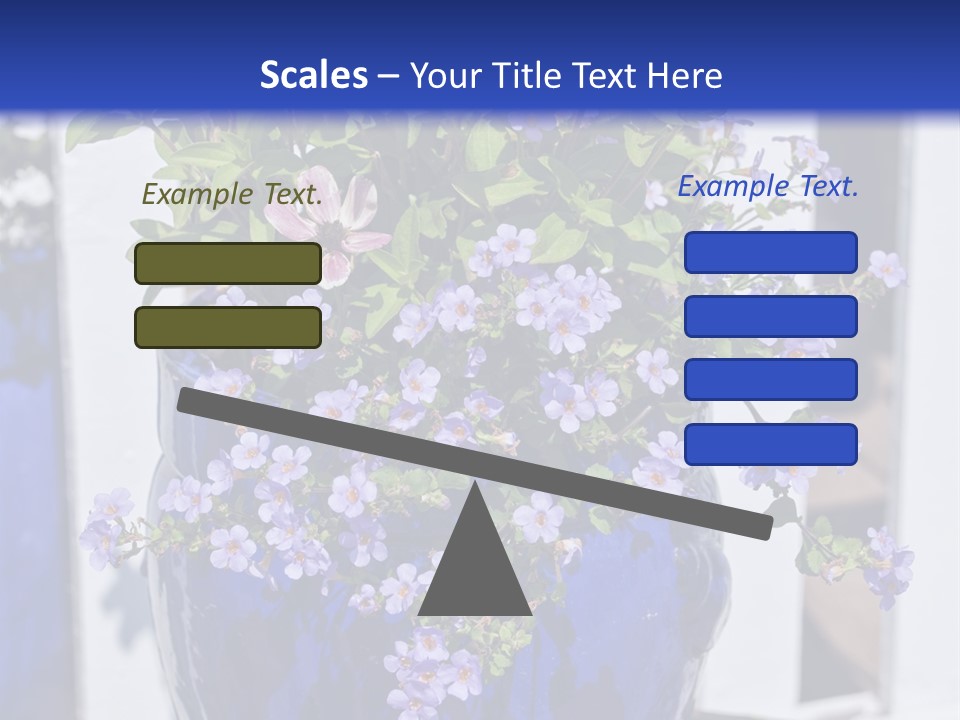 Sweet Flower Stamp PowerPoint Template