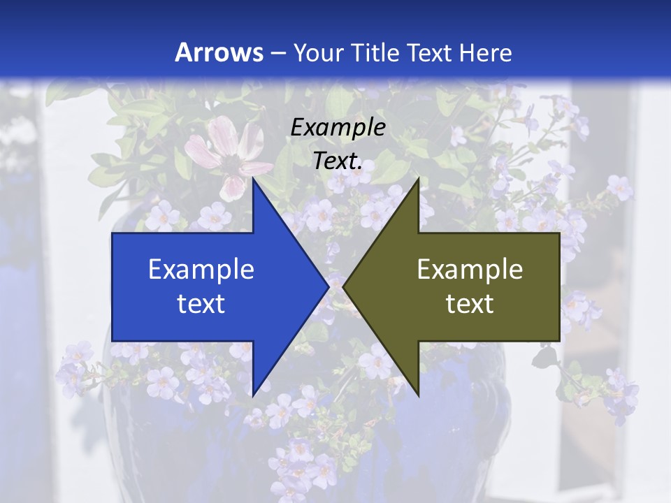 Sweet Flower Stamp PowerPoint Template