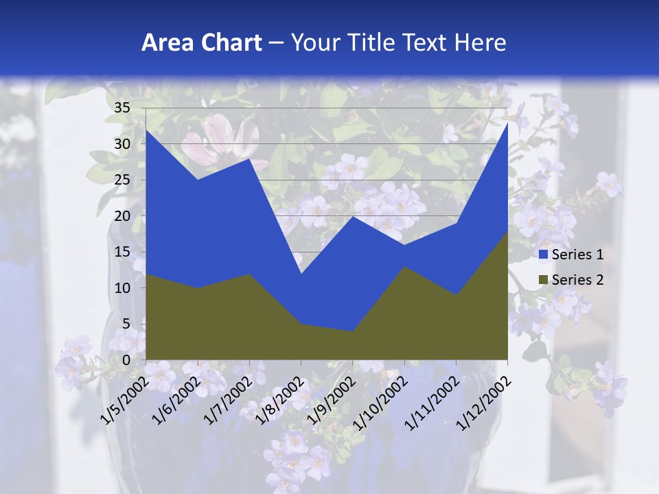 Sweet Flower Stamp PowerPoint Template