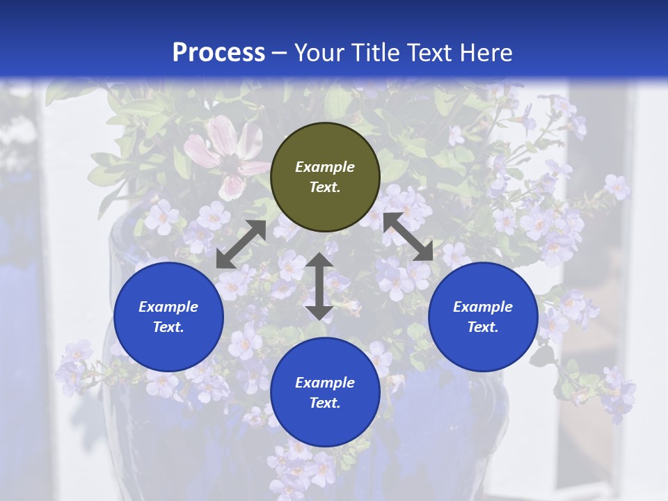 Sweet Flower Stamp PowerPoint Template