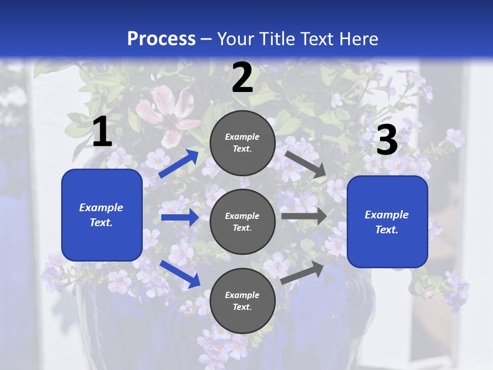Sweet Flower Stamp PowerPoint Template