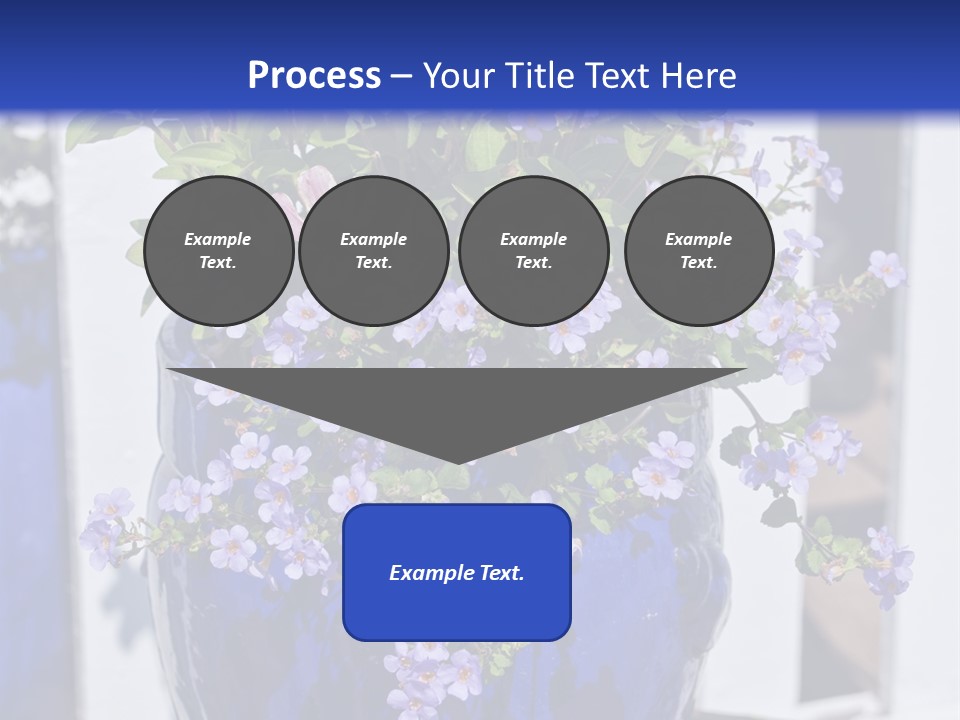 Sweet Flower Stamp PowerPoint Template