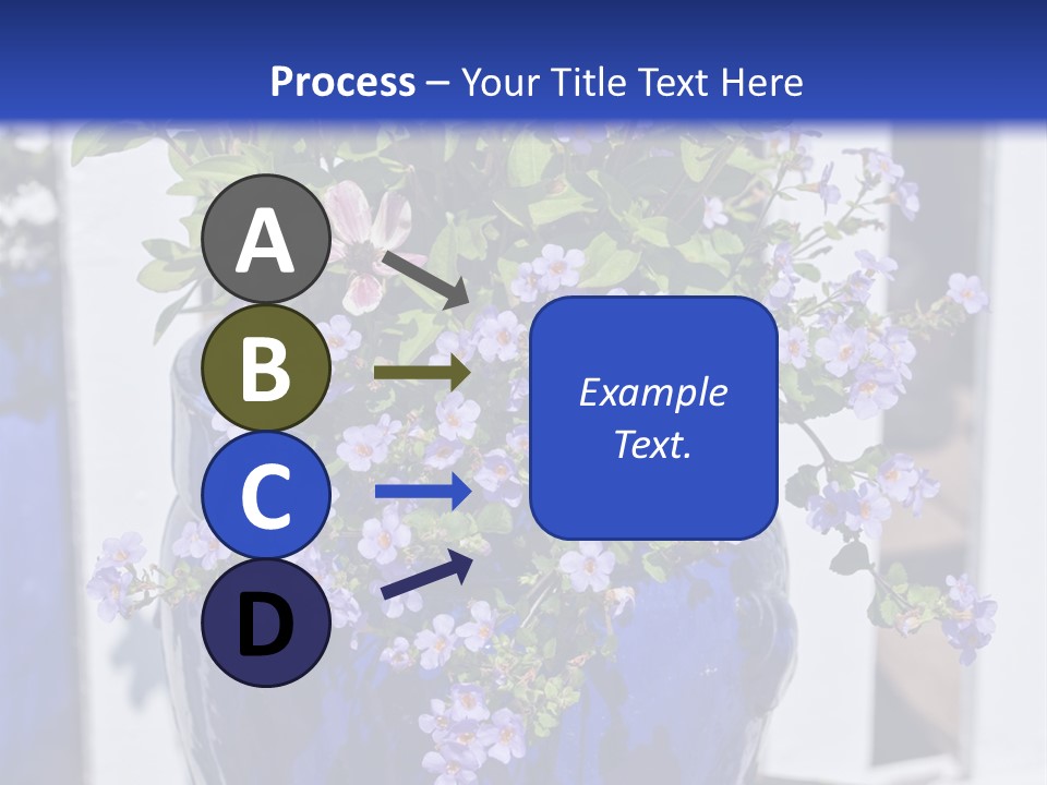 Sweet Flower Stamp PowerPoint Template