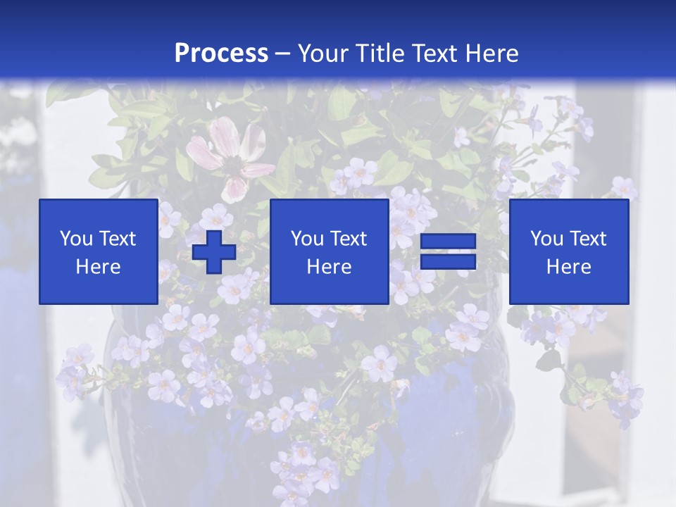 Sweet Flower Stamp PowerPoint Template