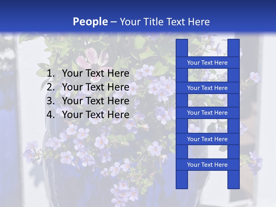 Sweet Flower Stamp PowerPoint Template