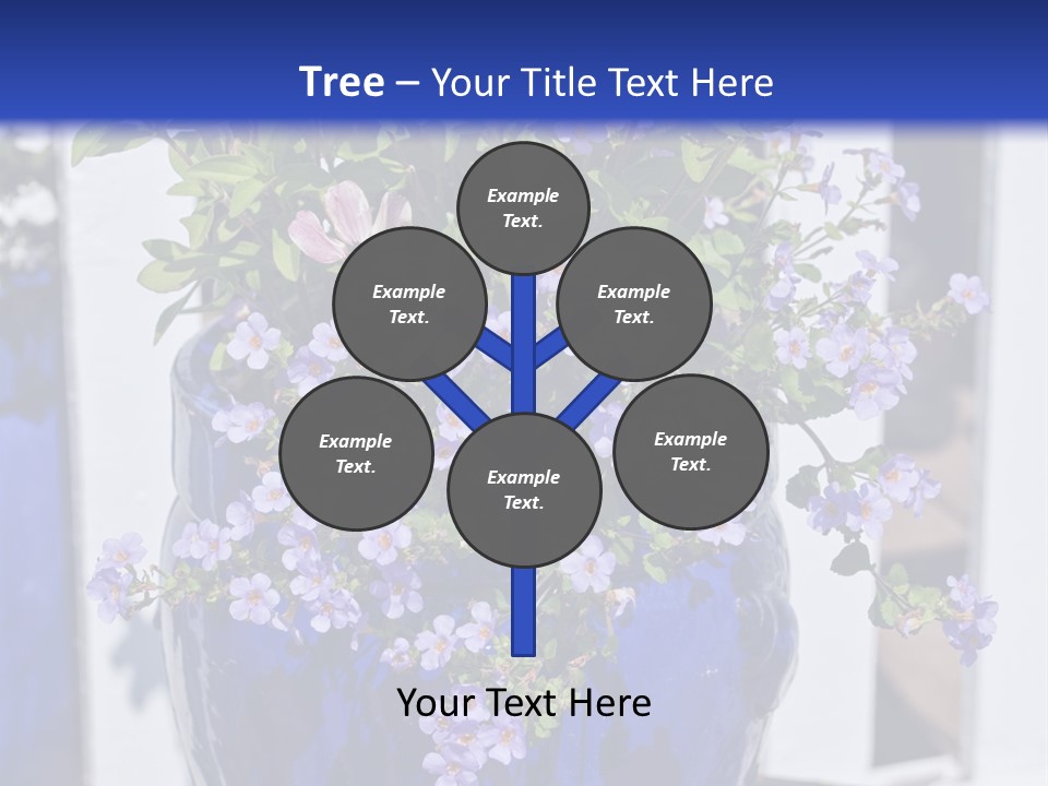 Sweet Flower Stamp PowerPoint Template