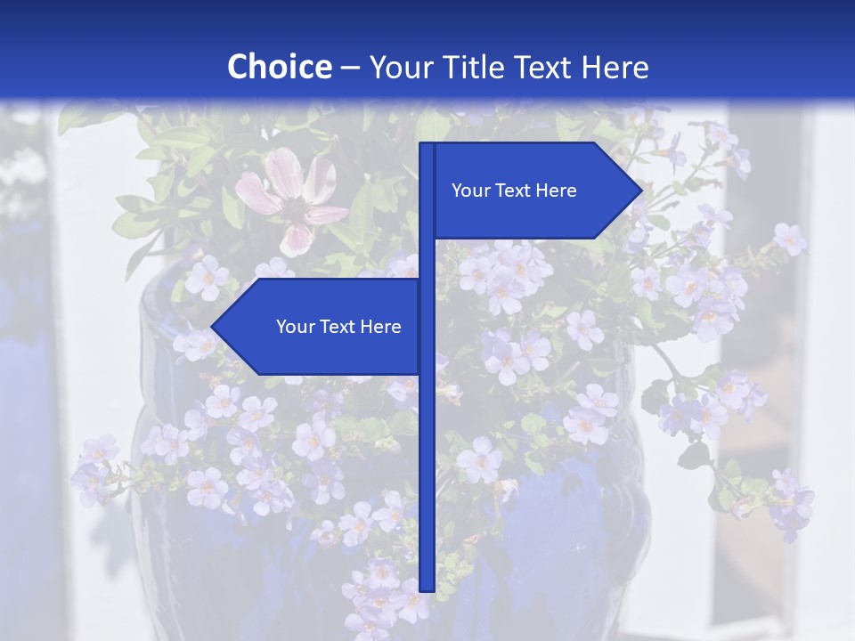 Sweet Flower Stamp PowerPoint Template