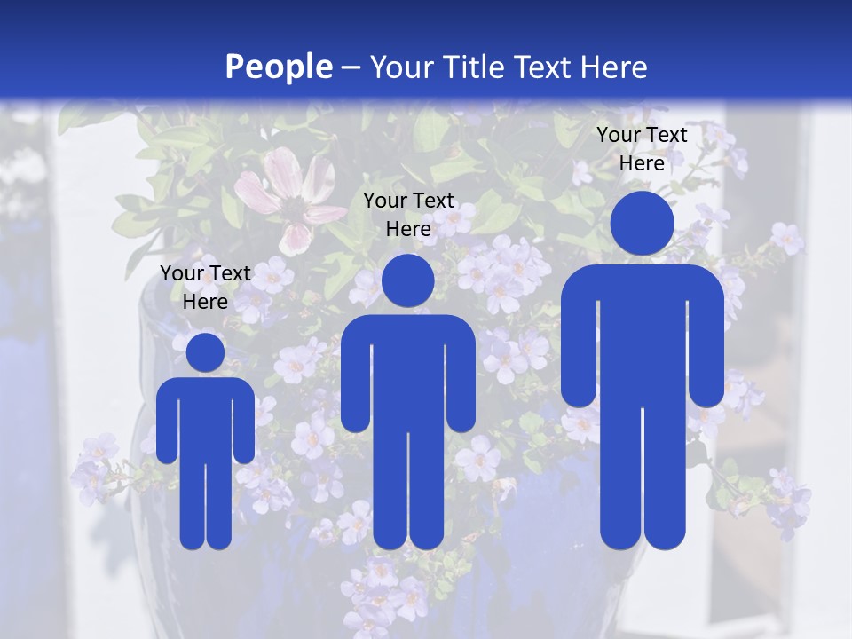 Sweet Flower Stamp PowerPoint Template