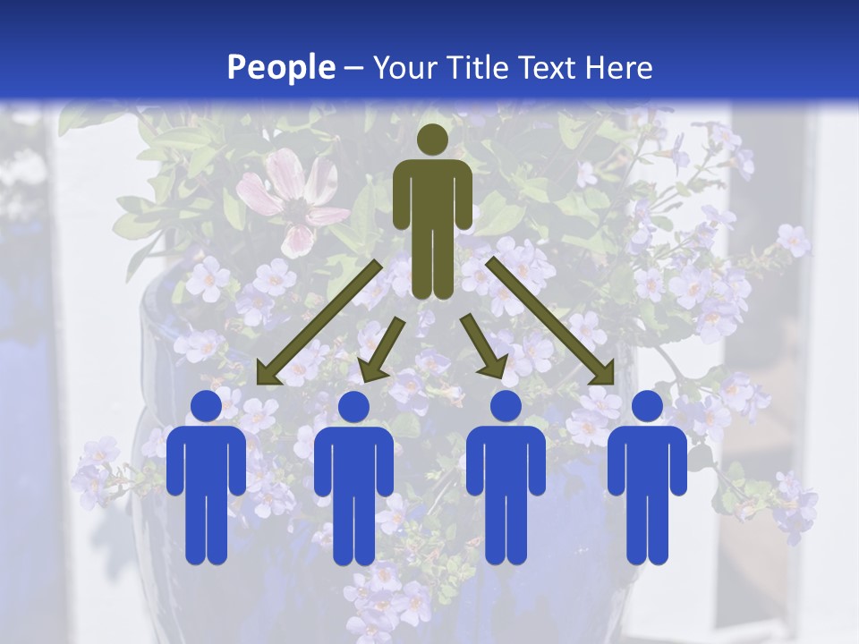 Sweet Flower Stamp PowerPoint Template