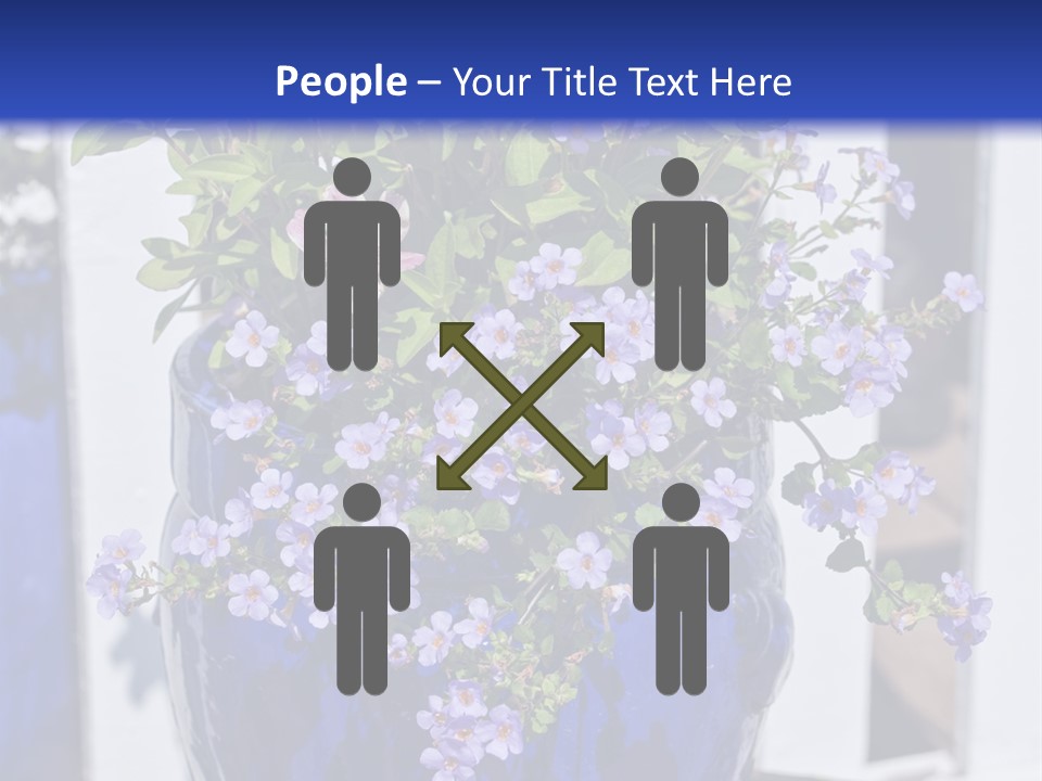 Sweet Flower Stamp PowerPoint Template