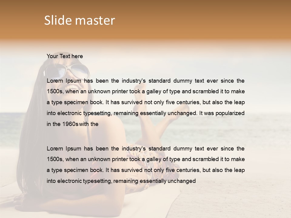 Postage Candle Party PowerPoint Template