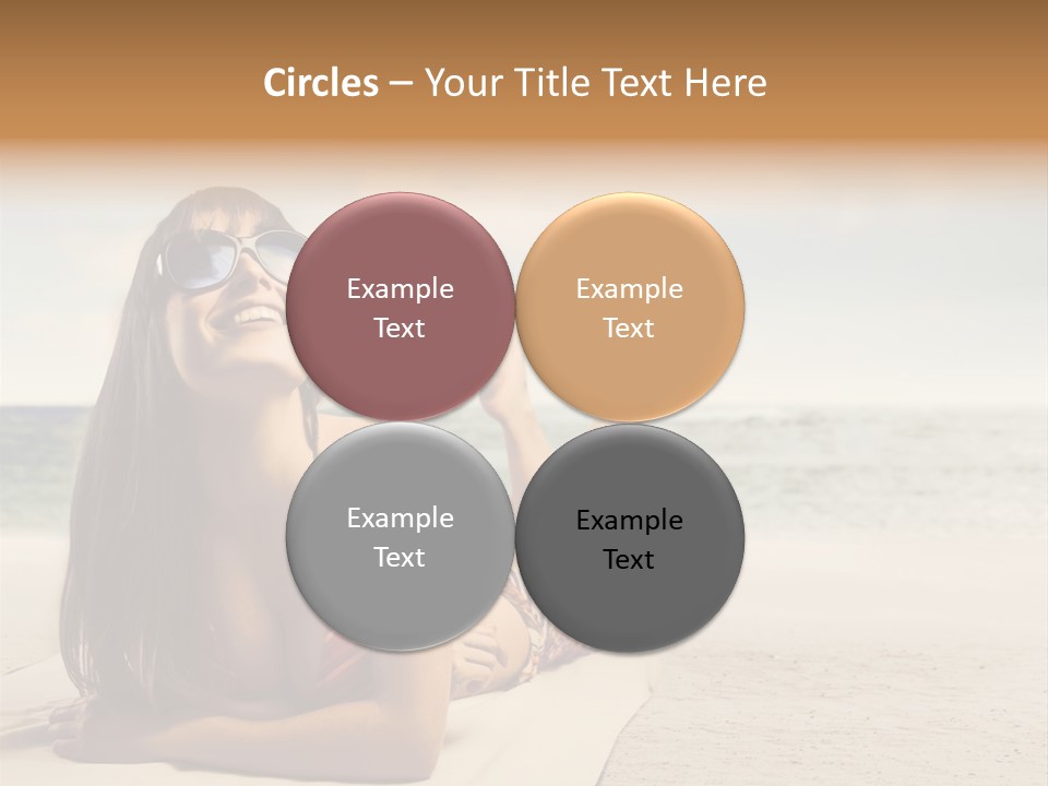 Postage Candle Party PowerPoint Template