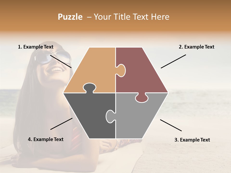 Postage Candle Party PowerPoint Template