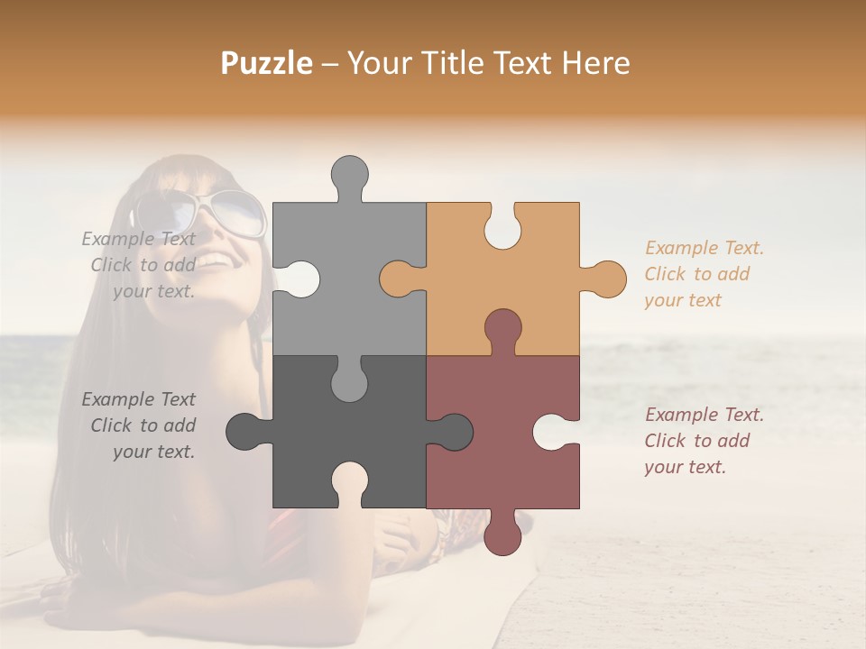 Postage Candle Party PowerPoint Template