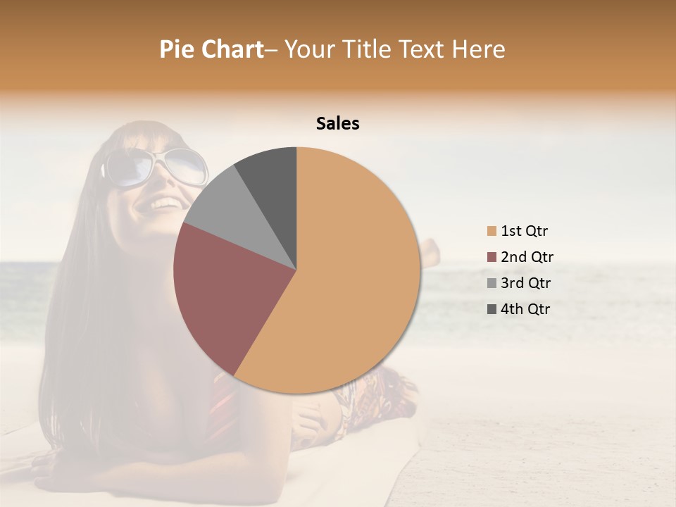 Postage Candle Party PowerPoint Template