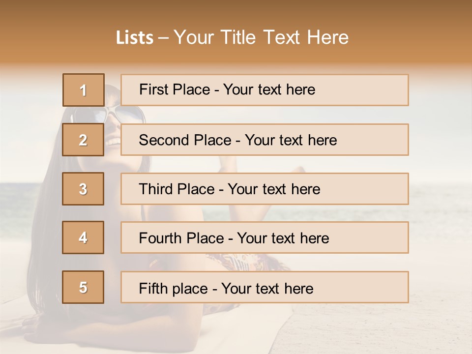 Postage Candle Party PowerPoint Template