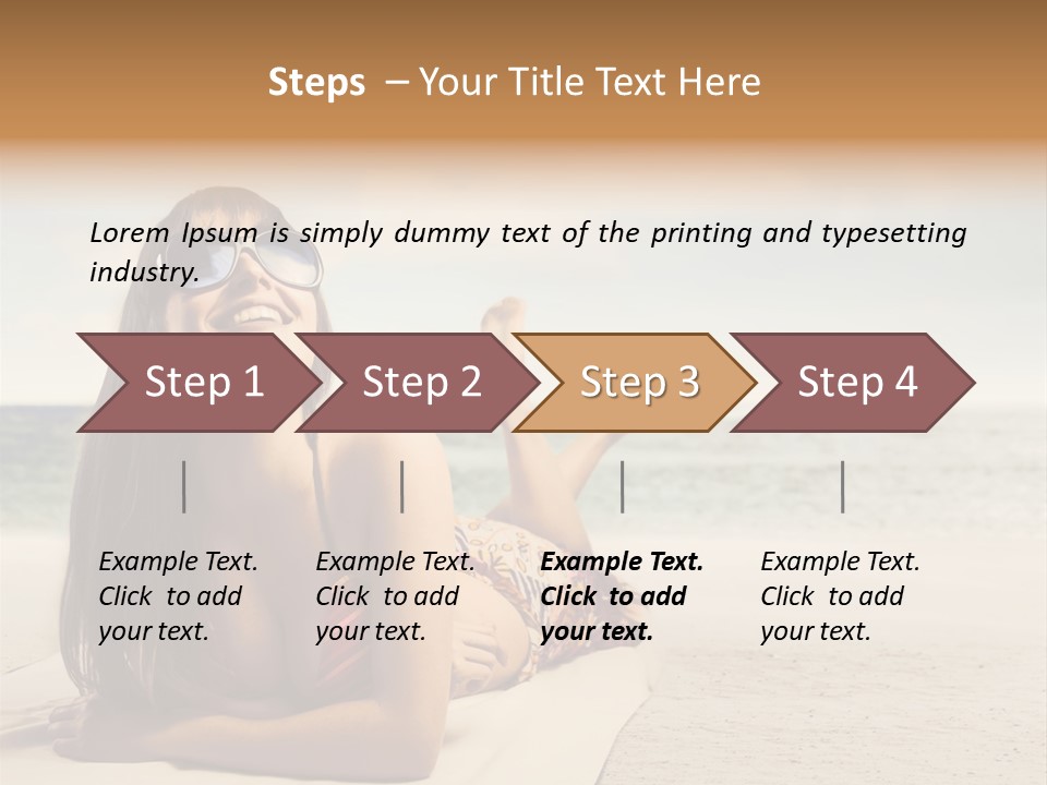 Postage Candle Party PowerPoint Template