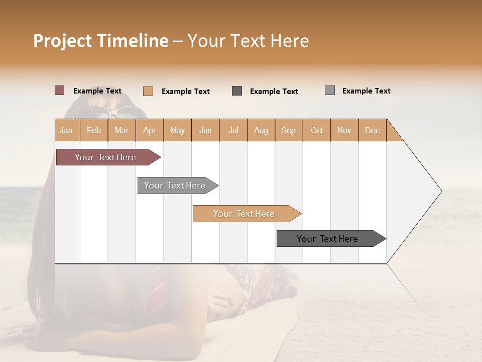 Postage Candle Party PowerPoint Template