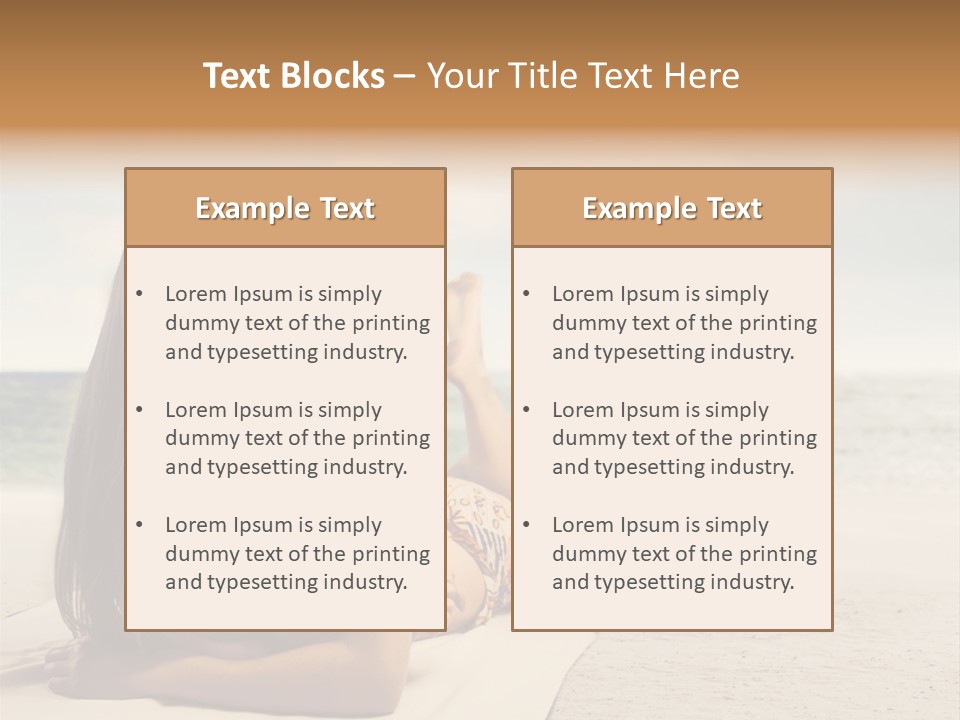 Postage Candle Party PowerPoint Template