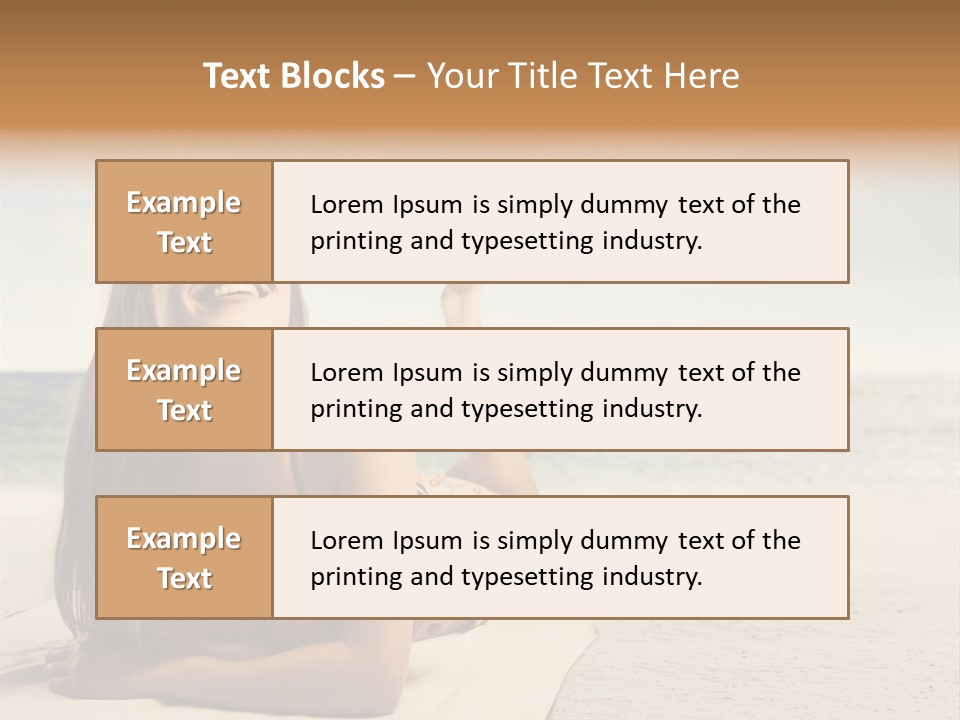 Postage Candle Party PowerPoint Template