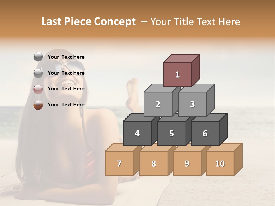 Postage Candle Party PowerPoint Template