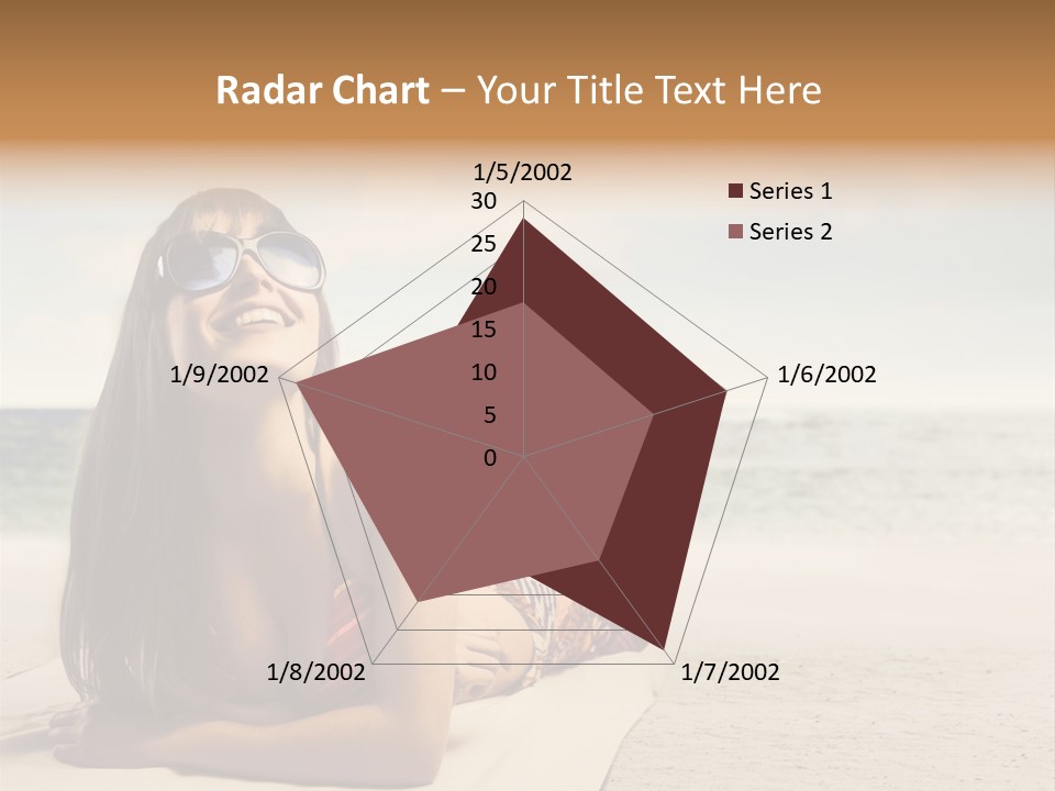 Postage Candle Party PowerPoint Template