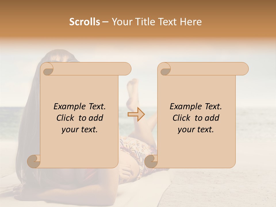 Postage Candle Party PowerPoint Template