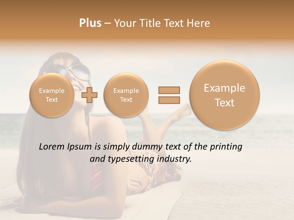 Postage Candle Party PowerPoint Template