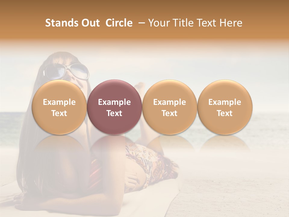 Postage Candle Party PowerPoint Template