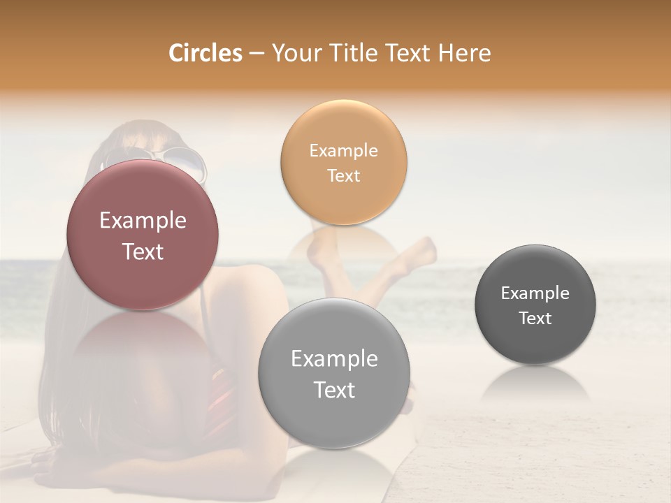 Postage Candle Party PowerPoint Template